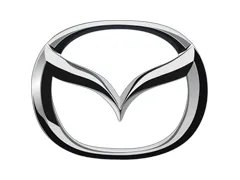 Logo de Mazda: Taller especializado en mantenimiento preventivo, mecánica correctiva, planchado y pintura de vehículos Mazda en Lima, Perú. Visita G & T Automotriz para un servicio de calidad.